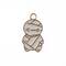 John Bead Sweet & Petite Halloween Small Mummy Charms, 10ct.